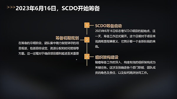 2023到2024年SCDO发展历程与里程碑